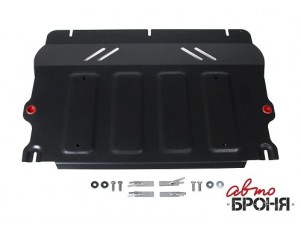 Защита картера и КПП, АвтоБРОНЯ, сталь для JAC J7 2020- н.в. № 111.09205.1