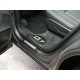 Накладки на пороги шлифованный лист надпись Q7 ТСС для Audi Q7 2015-2021