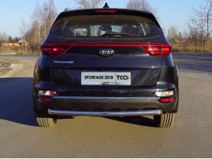 Защита заднего бампера 60 мм для Kia Sportage № KIASPORT18-40