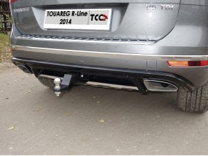ТСУ Фаркоп ТСС шар E нержавеющий для Volkswagen Touareg R-Line № TCU00035N