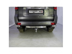 ТСУ Фаркоп ТСС надпись Land Cruiser, шар E нержавеющий для Toyota Land Cruiser 150 № TCU00062N