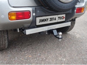 ТСУ Фаркоп ТСС надпись Jimny, шар E нержавеющий для Suzuki Jimny № TCU00093N