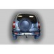 Фаркоп для ВАЗ 2123 Chevrolet Niva / Шевроле Нива / Шнива 1999-2020, Lada Niva 2020-2021, Lada Niva Travel 2021-н.в. съемное крепление шара под американский квадрат