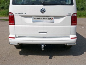 Защита задняя уголки 42 мм для Volkswagen Caravelle T6 № VWCARAV17-24