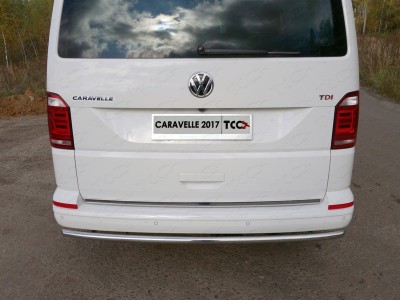 Рамка номерного знака комплект ТСС для Volkswagen Transporter T5/6 2003-2021