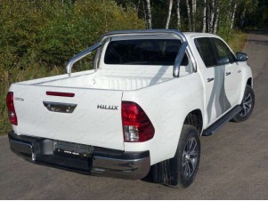 Защита кузова и заднего стекла без надписи 75х42 мм для Toyota Hilux № TOYHILUX15-50