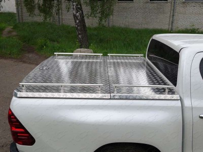 Рейлинг короткий (комплект) для Toyota Hilux/Hilux Exclusive 2015-н.в.