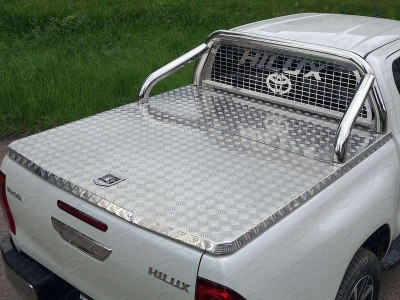 Защита кузова пикапа и заднего стекла для крышки 76 мм ТСС для Toyota Hilux 2015-2021