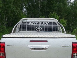 Защита кузова пикапа и заднего стекла 75х42 мм для Toyota Hilux № TOYHILUX15-41