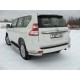 Защита задняя уголки 76х42 мм ТСС для Toyota Land Cruiser 150 2009-2013