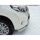 Защита передняя двойная 76-75 мм ТСС для Toyota Land Cruiser 150 2009-2017