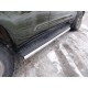 Защита штатных порогов 60 мм ТСС для Toyota Land Cruiser 150 2013-2017