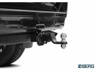 Фаркоп для Toyota Land Cruiser Prado 120 2002-2009, Prado 150 (кроме Black Onyx) 2009-2023, Lexus GX470 2003-2009, Lexus GX460 2009-2023 съемное крепление шара под американский квадрат