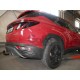 Фаркоп оцинкованный для Hyundai Tucson 2021-2024, 2024-н.в., Kia Sportage 2022-н.в. быстросъемное крепление шара