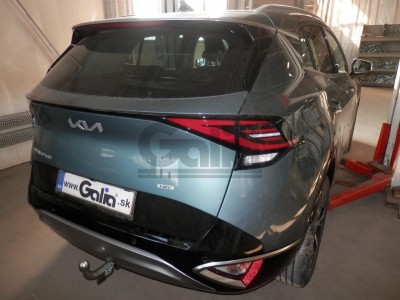 Фаркоп оцинкованный для Hyundai Tucson 2021-2024, 2024-н.в., Kia Sportage 2022-н.в. быстросъемное крепление шара
