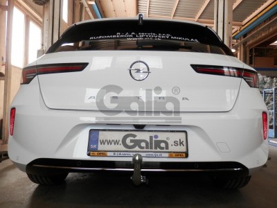 Фаркоп оцинкованный для Peugeot 308 SW хетчбек 5 дверей 2022-н.в., Opel Astra L хетчбек 5 дверей 2022-н.в. условно-съемное крепление шара