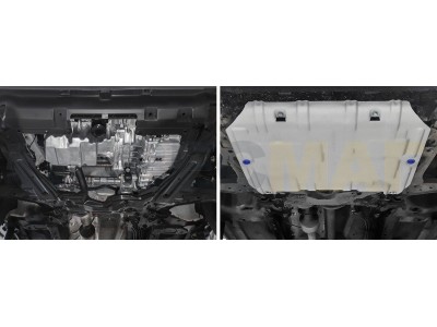 Защита картера и КПП Rival для Haval F7/F7x 2019-2021