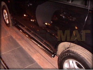 Пороги труба 76 мм для Chery Tiggo № CHT 4
