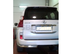 Защита задняя уголки 76 мм для Lexus GX460 № GX09 3.1