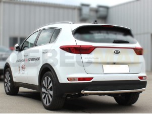 Защита заднего бампера 53 мм для Kia Sportage № KSP16_3