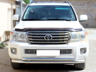 Защита передняя двойная 76-60 мм для Toyota Land Cruiser 200 2013-2015 LCN2013 4.1