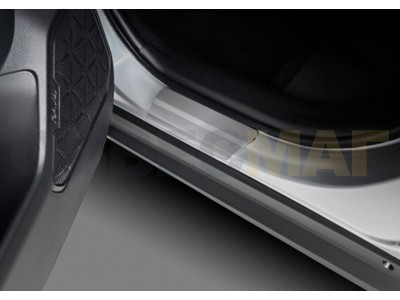 Накладки на пороги Rival, 4 шт для Toyota RAV4 2019-2021