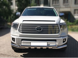 Защита переднего бампера Shark 76 мм для Toyota Tundra № TTU14_1.3