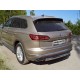 Защита задняя овальная 75х42 мм ТСС для Volkswagen Touareg 2018-2021