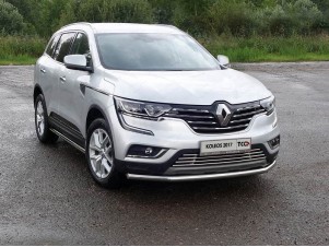 Защита переднего бампера 60 мм для Renault Koleos № RENKOL17-40