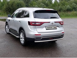 Защита заднего бампера 60 мм для Renault Koleos № RENKOL17-35