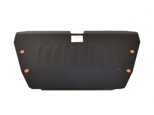Защита картера двигателя и кпп ALFeco для Kia Carens 2006-2013, V-все (сталь 2 мм) №ALF1101st