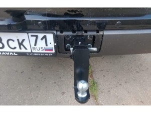 Фаркоп для Haval H9 2024-н.в. съемное крепление шара под американский квадрат №FA 0520-E