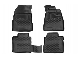 Коврики Element в салон на хетчбек  4 шт полиуретан на Nissan Note № ELEMENT3D02266210