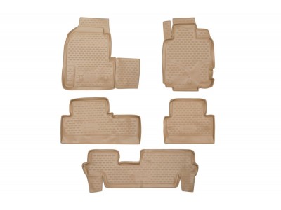 Коврики в салон Element 5 полиуретан бежевые для Honda Odyssey RA6 JDM 1993-2003