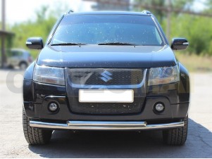 Защита передняя двойная 53-43 мм для Suzuki Grand Vitara № GVN10 5
