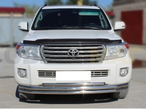 Защита передняя тройная 60-60-43 мм для Toyota Land Cruiser 200 № LCN2012_4.4