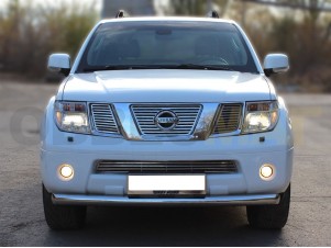 Защита переднего бампера 76 мм для Nissan Pathfinder № NP10 2.2