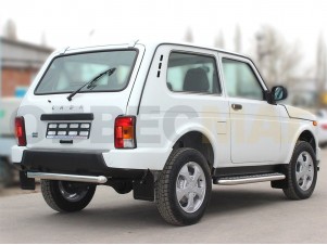 Защита заднего бампера 60 мм для ВАЗ 4x4 Urban № NVU15_3