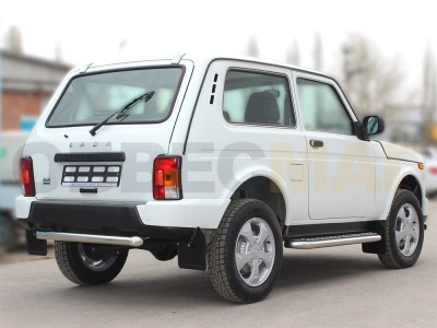 Защита заднего бампера 60 мм для ВАЗ 4x4 Urban 2015-2021