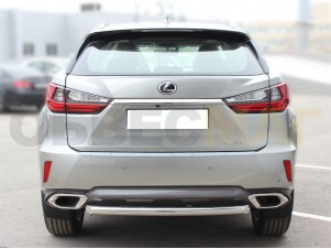 Защита заднего бампера 60 мм для Lexus RX № RX15_3
