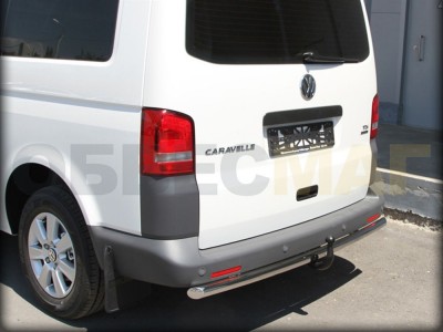 Защита заднего бампера 60 мм для Volkswagen T5 2009-2015