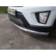 Решетка радиатора 12 мм ТСС для Hyundai Creta 2016-2021