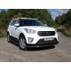 Защита переднего бампера 42 мм ТСС для Hyundai Creta 2016-2021