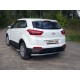 Защита заднего бампера 60 мм ТСС для Hyundai Creta 2016-2021