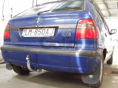 Фаркоп оцинкованный Galia шар A для Skoda Felicia 1994-1998