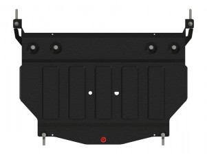 Защита картера двигателя, КПП (2 мм, сталь) для Changan CS55 2020-2023 (V = 1.5T FWD AT/MT) №28.4486