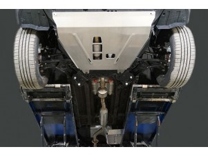 Защиты комплект (алюминий) 4 мм (картер, кпп, бака) для Changan CS55 2WD 1.5T 2017 – н.в. ZKTCC00561K