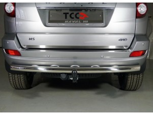 Накладка на заднюю дверь лист шлифованный для Haval H5 № HAVH520-02
