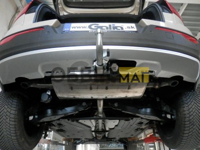 Фаркоп оцинкованный для для Volvo XC40 2017-н.в., Volvo C40 2021-н.в. Тип шара: AV (вертикальное быстросъемное крепление шара на ключе)