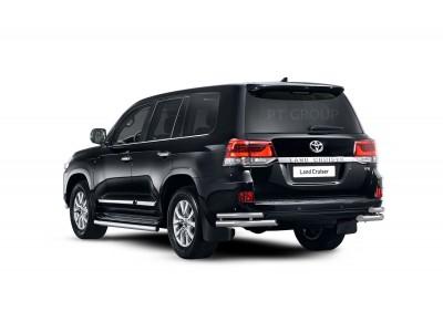 Защита порогов окантовка d=63 мм (НПС) для Toyota Land Cruiser 200 2014-2021